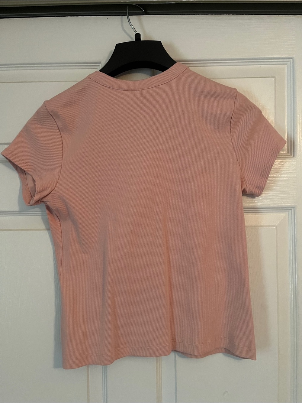 Universal Thread Dusty Pink Short-Sleeve Button-Front Top - Picture 2 of 3